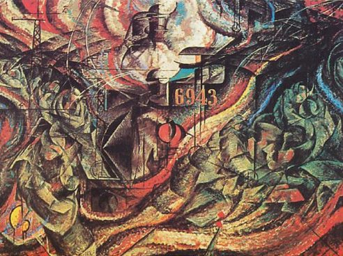 Umberto Boccioni, Stati danimo 1: Gli addii (1911)